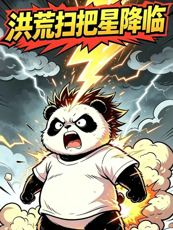 洪荒扫把星降临动漫海报