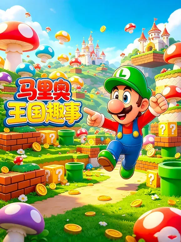 马里奥王国趣事动漫海报