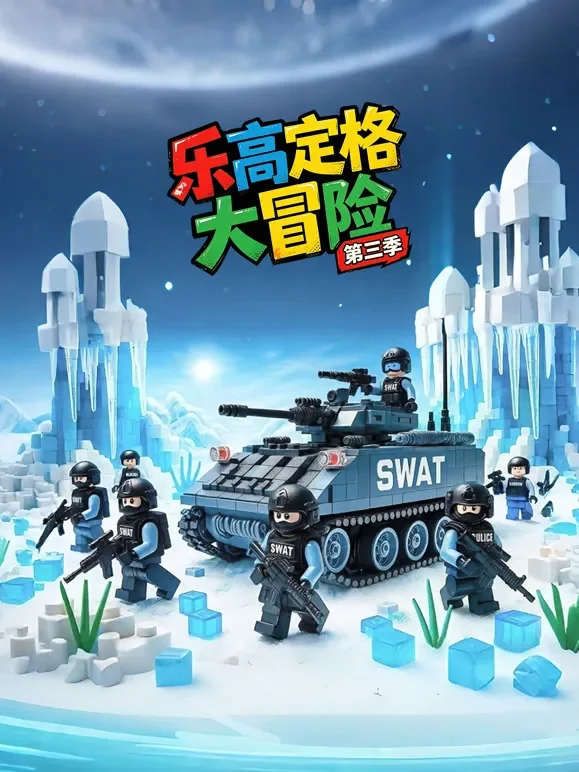 乐高定格大冒险第三季动漫海报