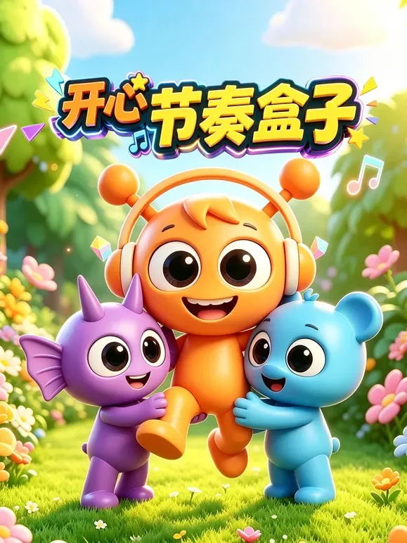 开心节奏盒子动漫海报