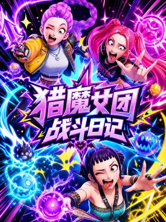 猎魔女团战斗日记动漫海报