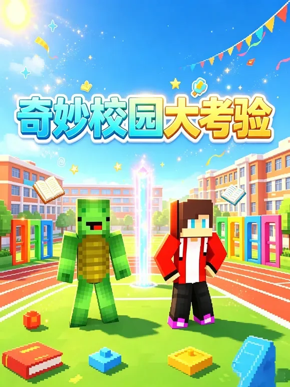 奇妙校园大考验动漫海报