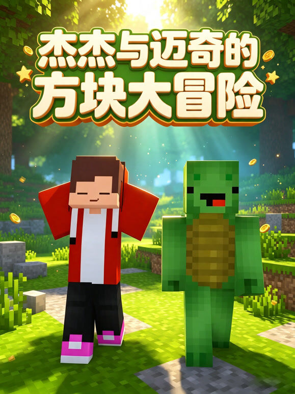 杰杰与迈奇的方块大冒险