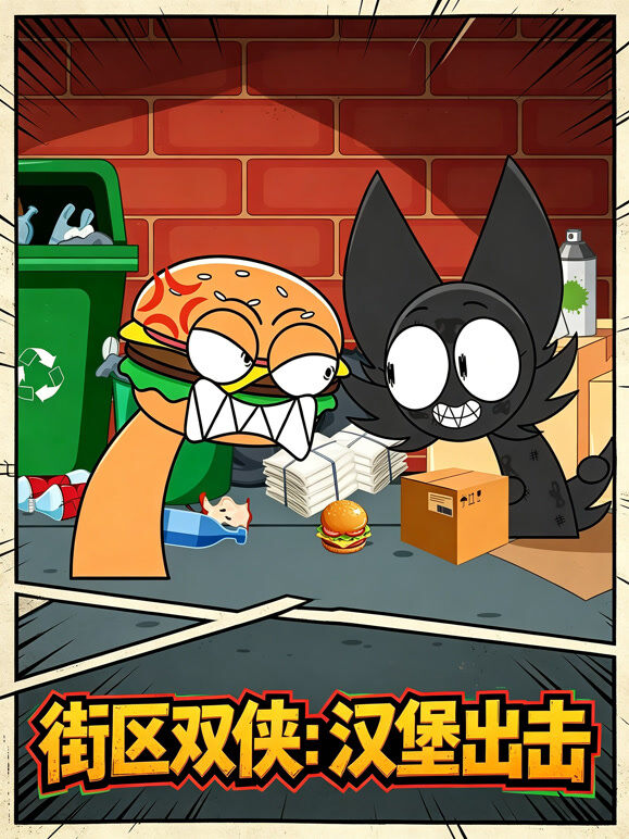 街区双侠：汉堡出击