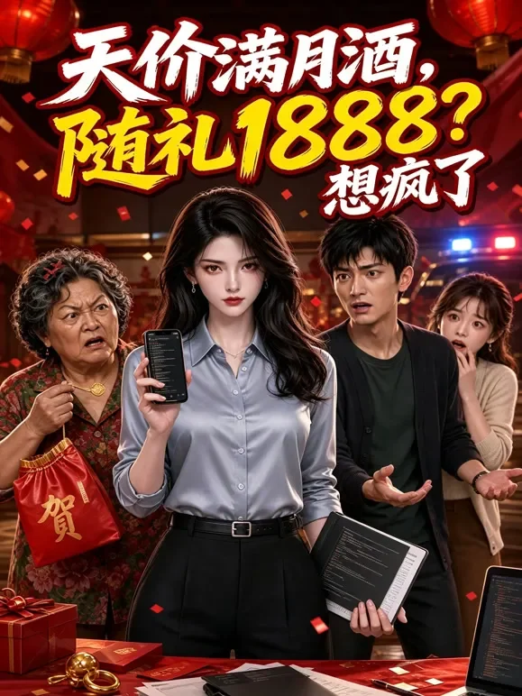 天价满月酒，随礼1888？想疯了动漫海报