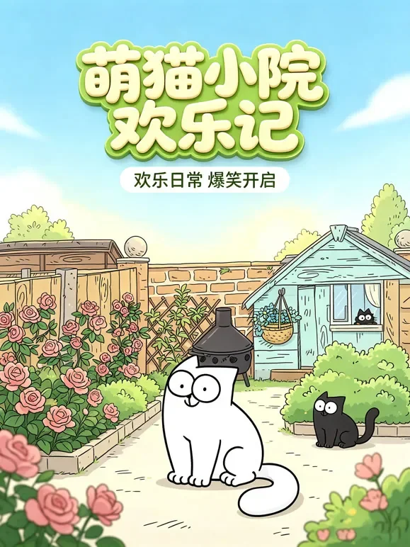 萌猫小院欢乐记动漫海报
