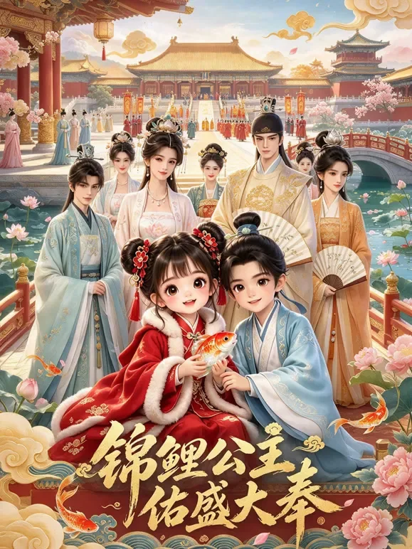 锦鲤公主，佑盛大奉动漫海报