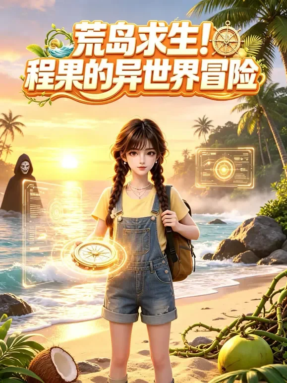 荒岛求生！程果的异世界冒险动漫海报