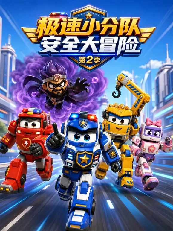 极速小分队安全大冒险 第2季动漫海报