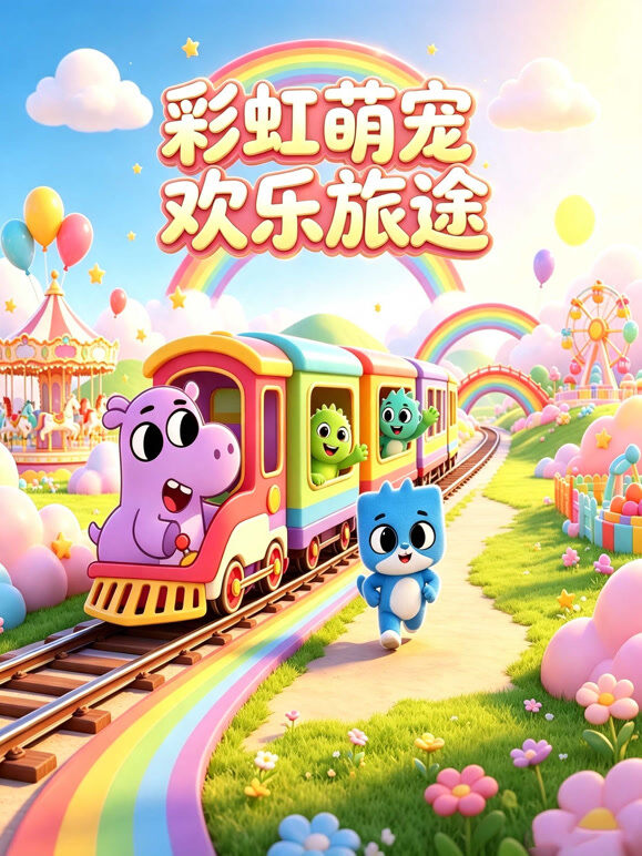 彩虹萌宠欢乐旅途