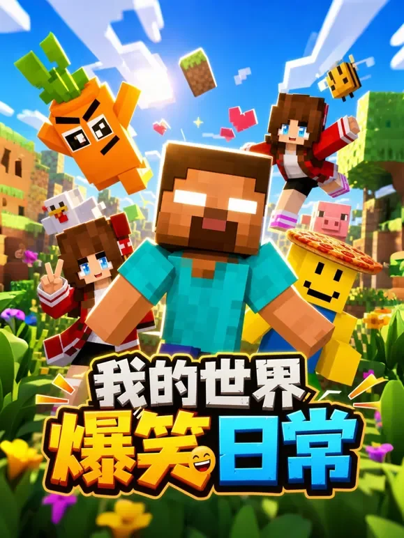 我的世界爆笑日常动漫海报