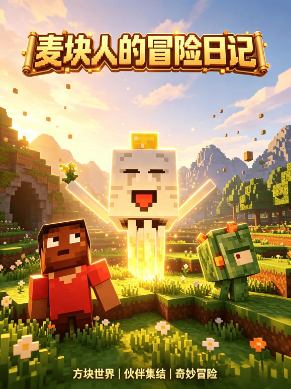 麦块人的冒险日记