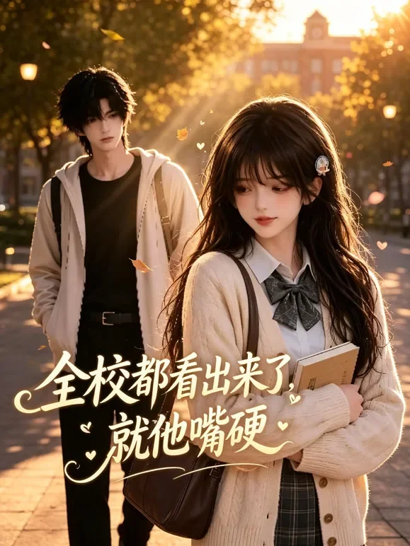 全校都看出来了，就他嘴硬动漫海报