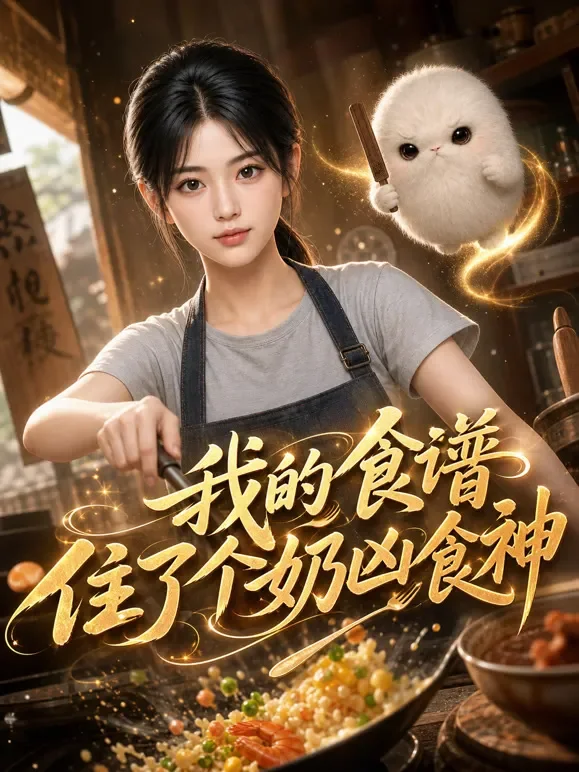 我的食谱住了个奶凶食神动漫海报