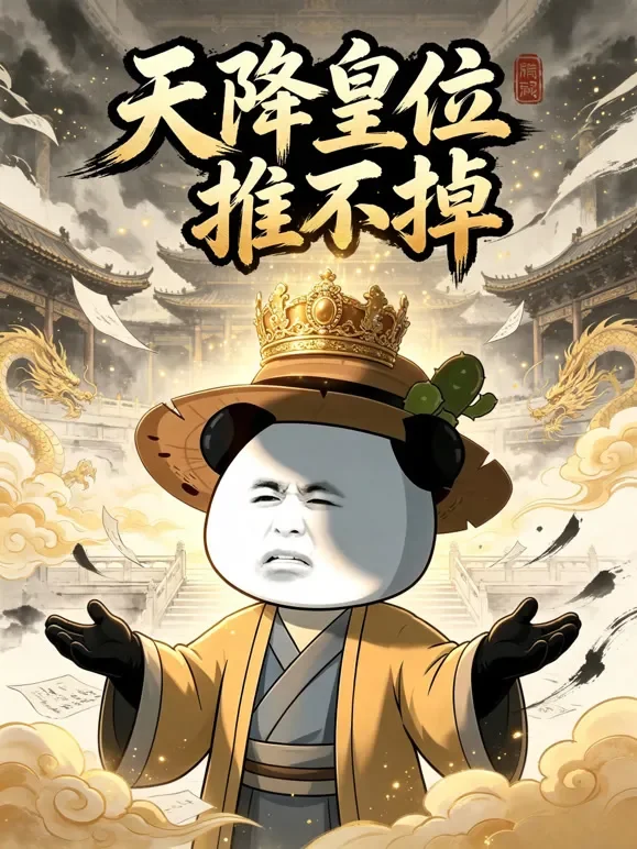 天降皇位推不掉动漫海报
