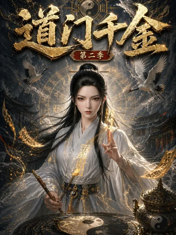 道门千金第二季动漫海报