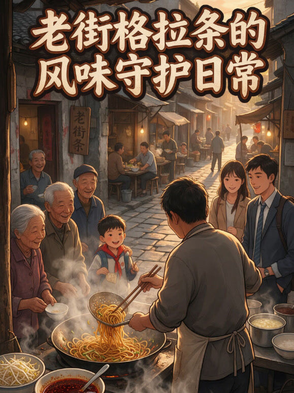 老街格拉条的风味守护日常
