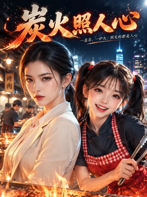 炭火照人心动漫海报