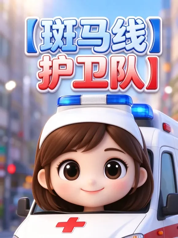 斑马线护卫队动漫海报