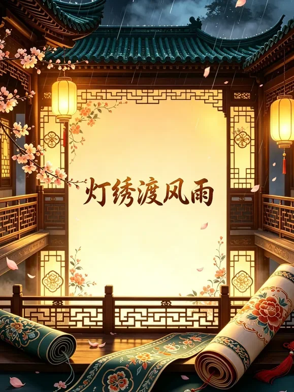灯绣渡风雨动漫海报