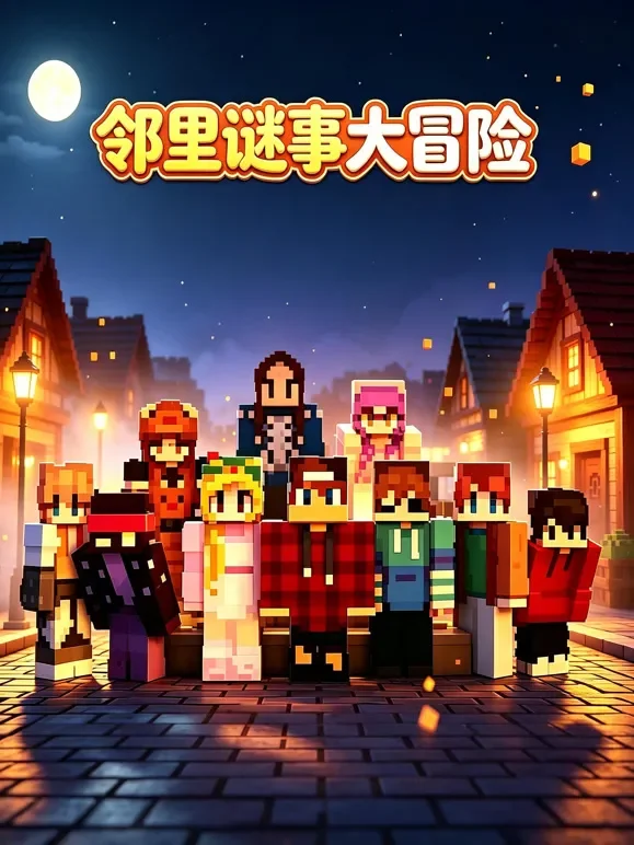 邻里谜事大冒险动漫海报