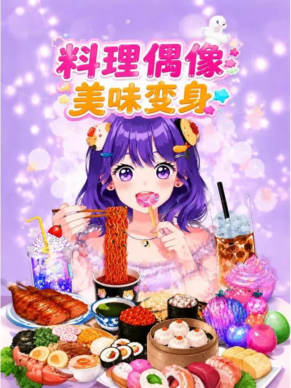 料理偶像美味变身动漫海报