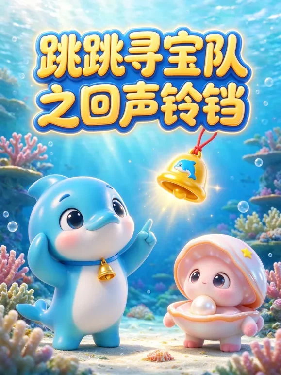 跳跳寻宝队之回声铃铛动漫海报