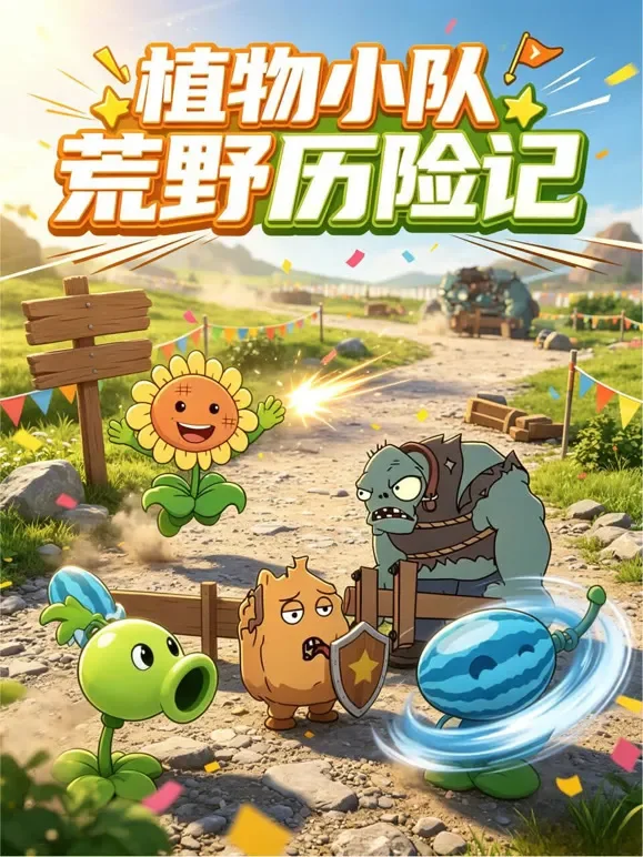 植物小队荒野历险记动漫海报