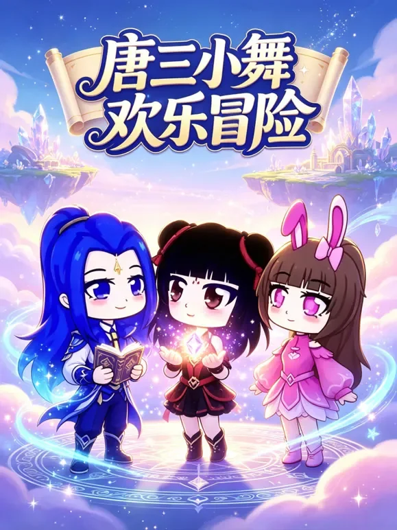唐三小舞欢乐冒险动漫海报