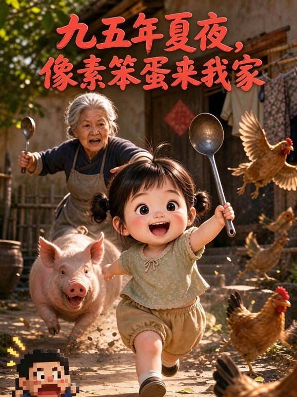 九五年夏夜，像素笨蛋来我家