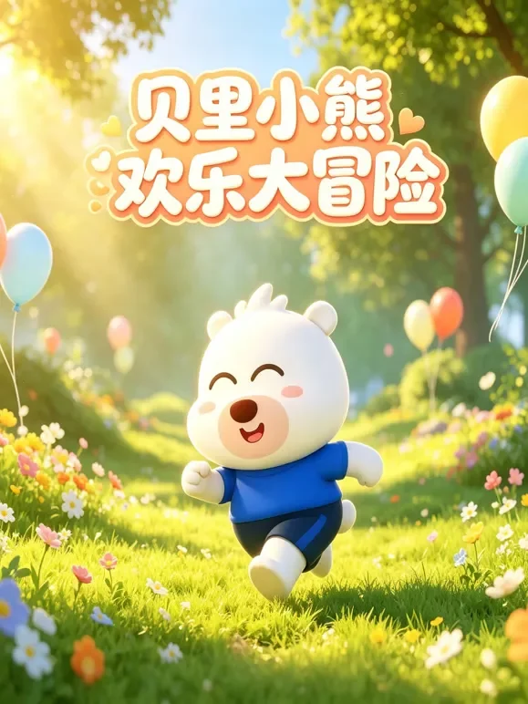 贝里小熊欢乐大冒险动漫海报