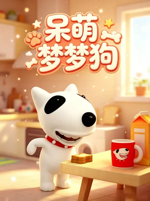 呆萌梦梦狗动漫海报