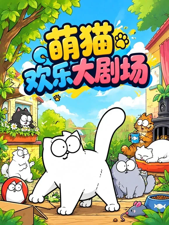 萌猫欢乐大剧场动漫海报