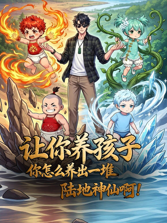 让你养孩子，你怎么养出一堆陆地神仙啊 动态漫画