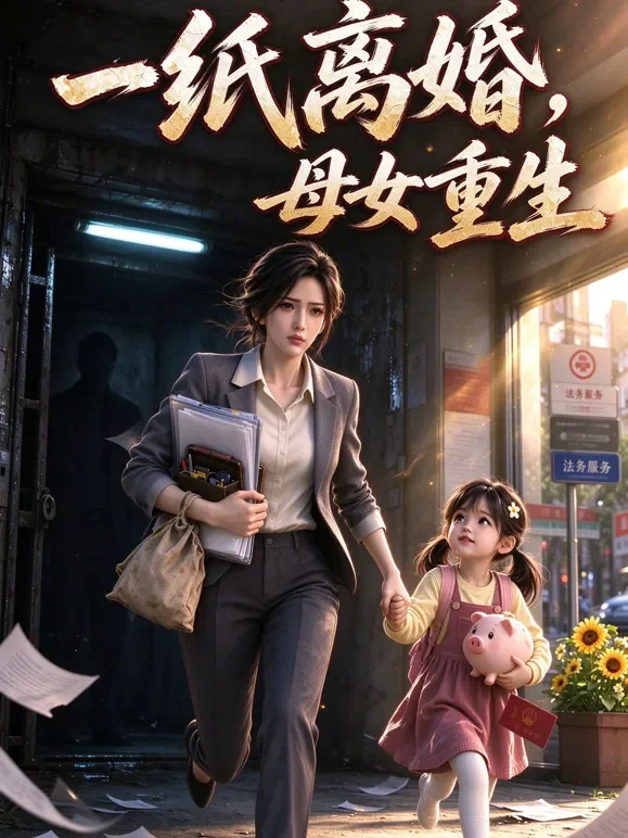 一纸离婚，母女重生动漫海报