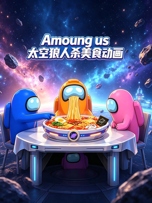 Amoung us 太空狼人杀美食动画