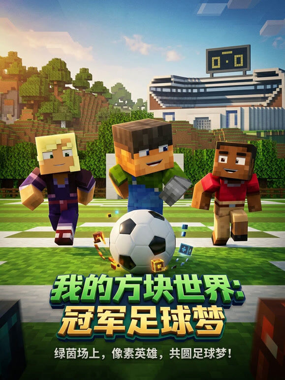 我的方块世界：冠军足球梦