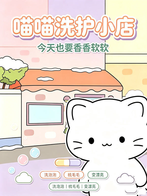 《喵喵洗护小店》