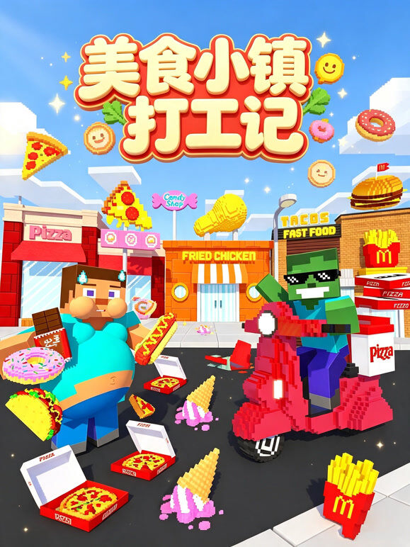 美食小镇打工记