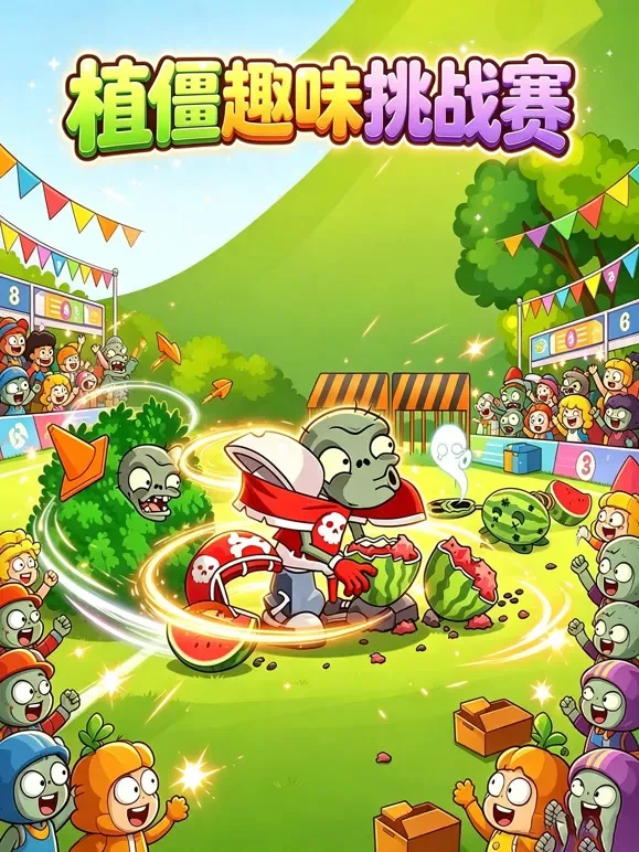 植僵趣味挑战赛动漫海报