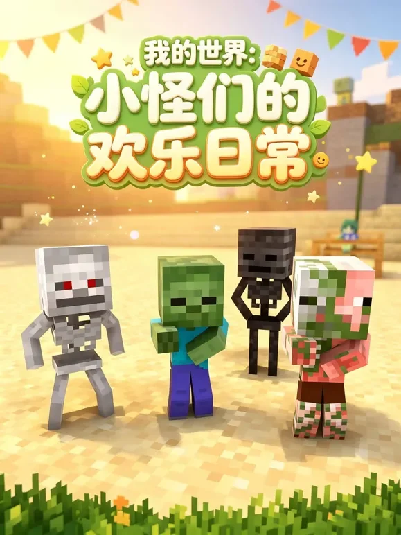 我的世界：小怪们的欢乐日常动漫海报