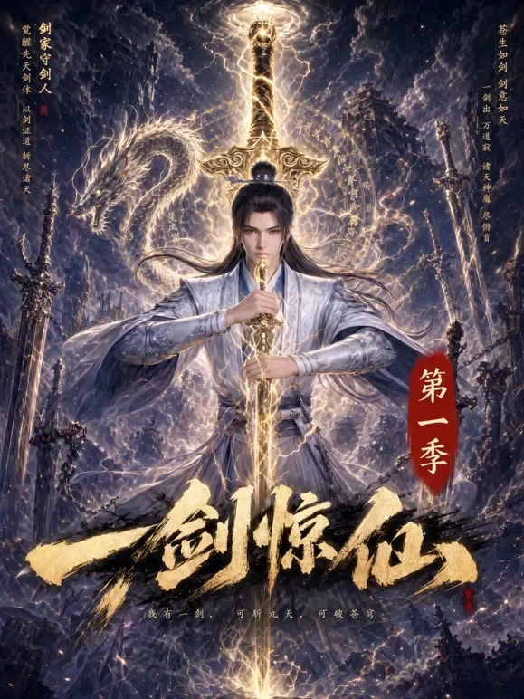 一剑惊仙第一季动漫海报