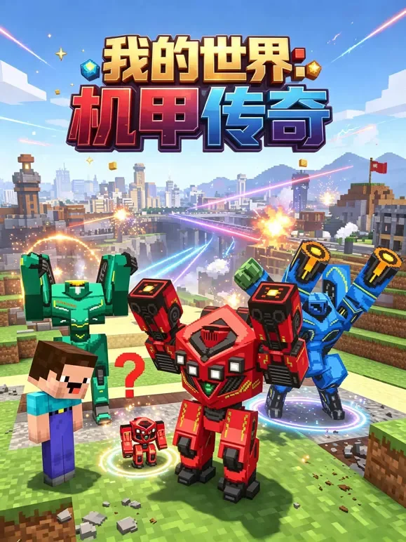 我的世界：机甲传奇动漫海报