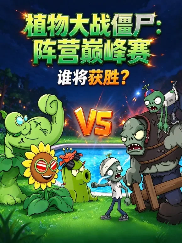 植物大战僵尸：阵营巅峰赛动漫海报