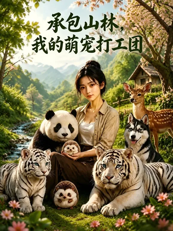 承包山林，我的萌宠打工团动漫海报
