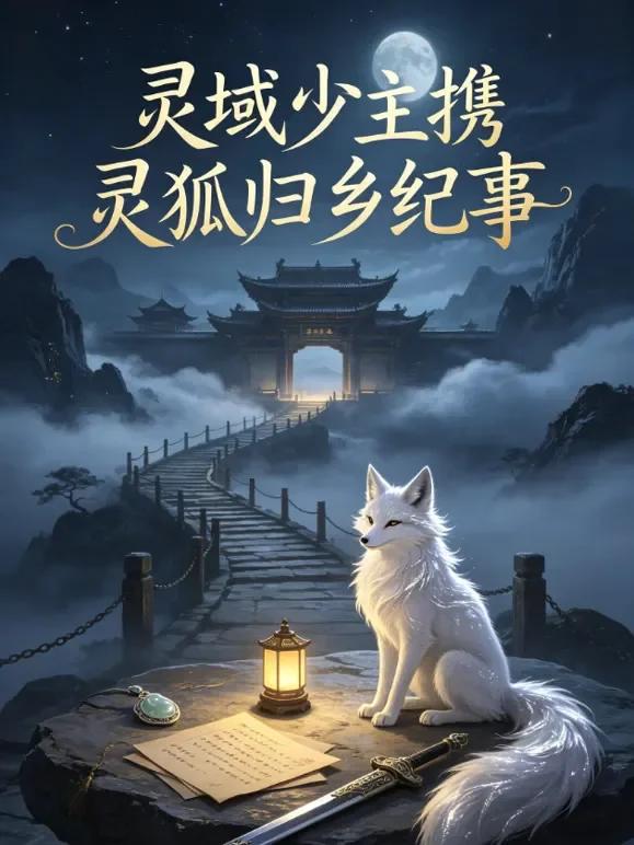 灵域少主携灵狐归乡纪事动漫海报