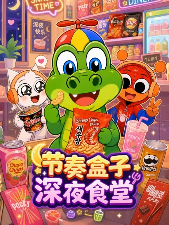 节奏盒子深夜食堂动漫海报