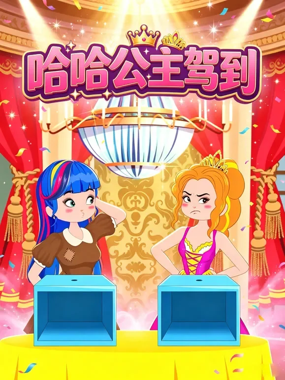 哈哈公主驾到动漫海报