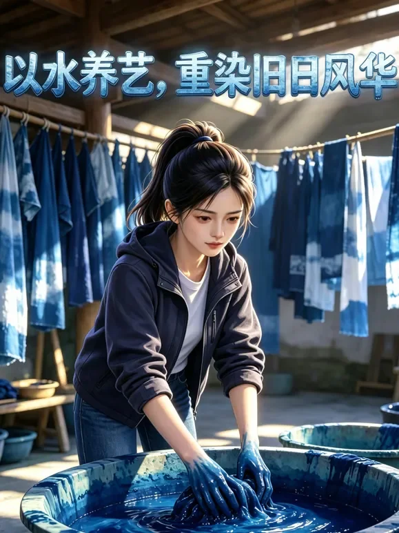 以水养艺，重染旧日风华动漫海报