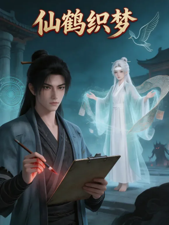 仙鹤织梦动漫海报